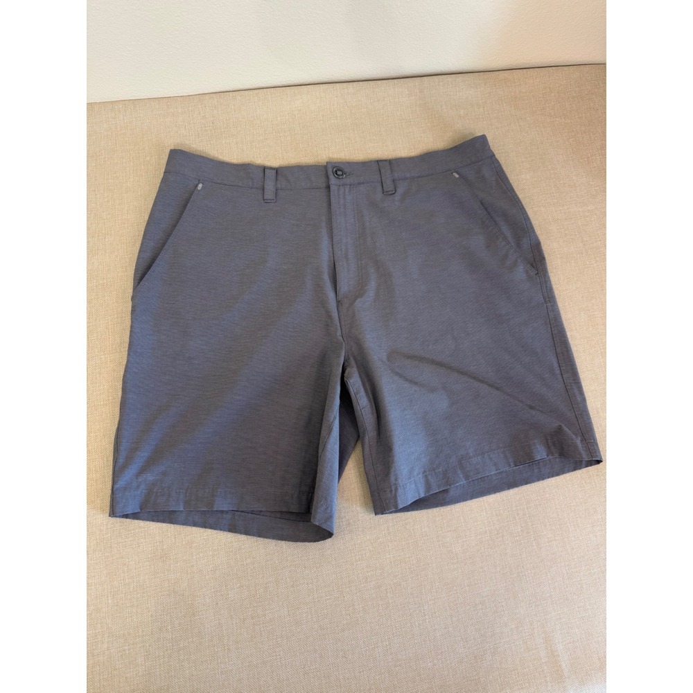 Flag & Anthem MadeFlex Mens Grey Performance Shorts Size 38 M-CORESH1401 Stretch